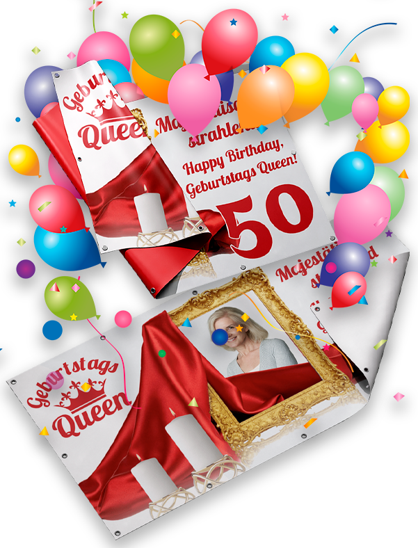 Geburtstagsbanner